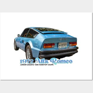 1972 Alfa Romeo Junior  Zagato 1600 Hardtop Coupe Posters and Art